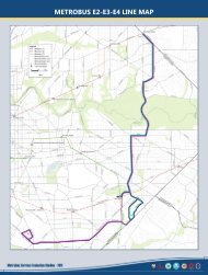 Routes E2-E3-E4 - Metrobus Studies