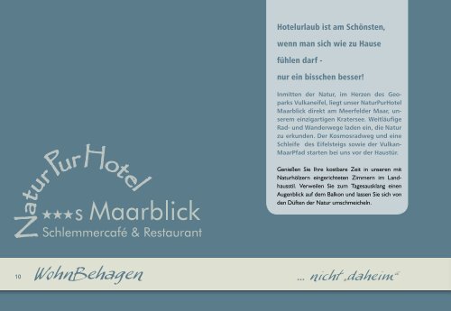 PDF download - Landhotel Maarblick