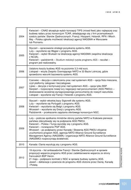 siÅ powietrznych - Ministerstwo Obrony Narodowej