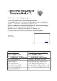 Tischtennis-Kre Oldenburg-St reisverband tadt e. V. - otb-tt.de