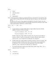 20.26 a. fusion b. radioactive decay c. fission d. transmutation 20.28 ...