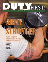 Army program emphasizes five pillars of Soldiers' fitness