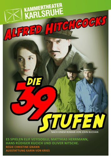 Programmheft "Die 39 Stufen" - von Hans Rüdiger Kucich