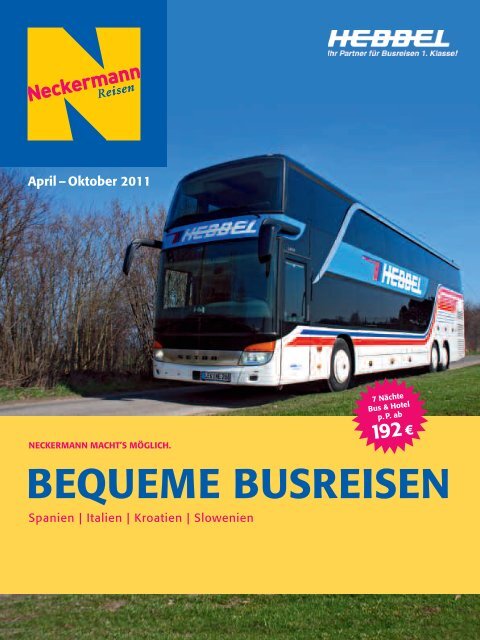 BEQUEME BUSREISEN - Reisebüro Hebbel