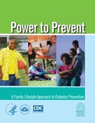 Power to Prevent - National Diabetes Education Program - National ...