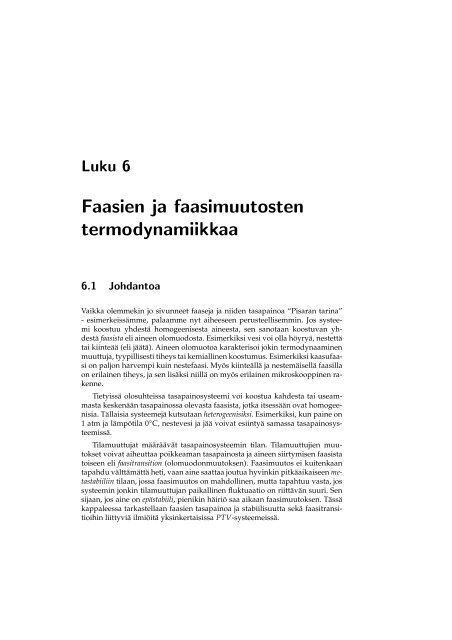 Termofysiikan perusteet, Ismo Napari ja Hanna Vehkamäki, 2013.
