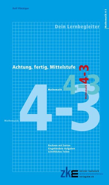 Achtung, fertig, Mittelstufe, Mathematik 4-3