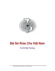 BÃ i Sá»­ KhÃ¡c Cho Viá»t Nam - Viá»t Nam VÄn Hiáº¿n