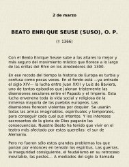 Beato Enrique Susso - Vidas ejemplares