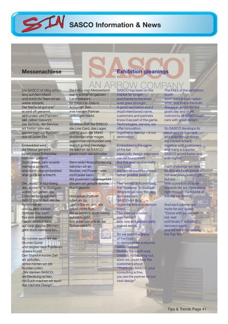 SASCO Information & News - ISI-Design