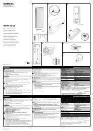 IMKW6-10 InstallationInstruction in - Simon Technologies