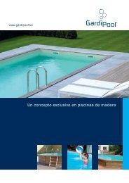 Un concepto exclusivo en piscinas de madera - Gardipool