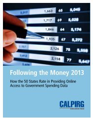 Download Report (PDF) - CalPIRG