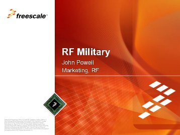 Freescale PowerPoint Template - Richardson RFPD