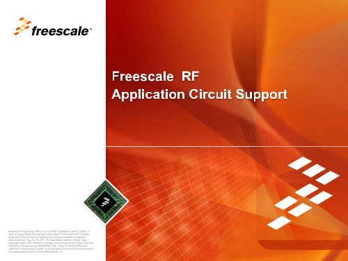 Freescale PowerPoint Template - Richardson RFPD