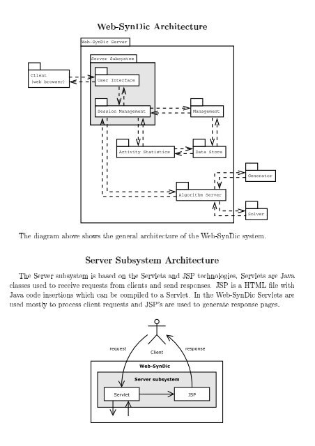 The Web-SynDic System - Department of Computer Science