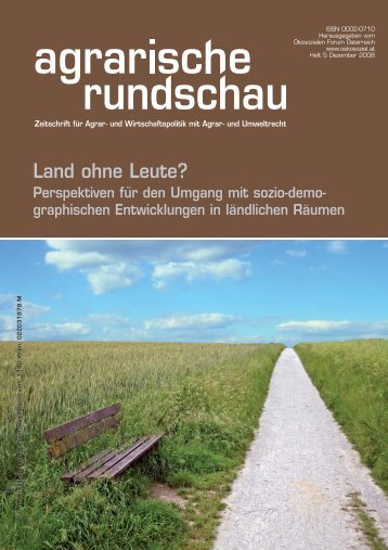 Land ohne Leute? - Österreichischer Gemeindebund