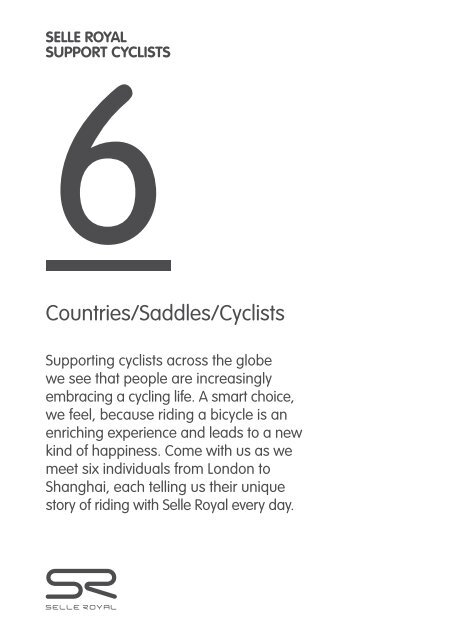 Countries/Saddles/Cyclists