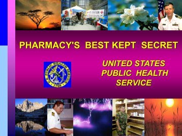 PHARMACY'S BEST KEPT SECRET UNITED STATES ... - AACP