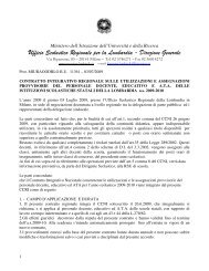 cir utilizzi e assegnazioni provvisorie lombardia - FLC CGIL Lombardia