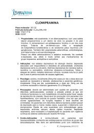 CLOMIPRAMINA - EMBRAFARMA