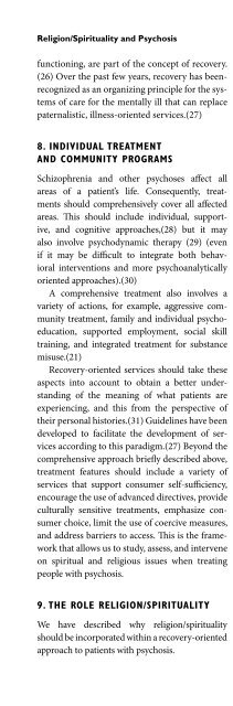 Religion and Spirituality in Psychiatry