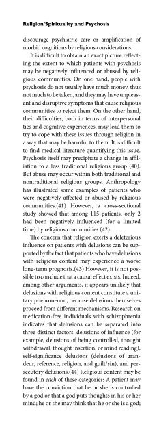 Religion and Spirituality in Psychiatry