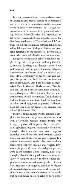 Religion and Spirituality in Psychiatry