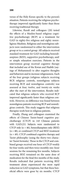 Religion and Spirituality in Psychiatry