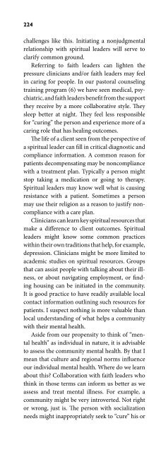 Religion and Spirituality in Psychiatry