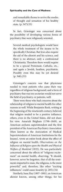 Religion and Spirituality in Psychiatry