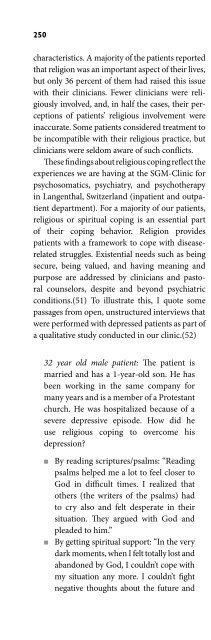 Religion and Spirituality in Psychiatry