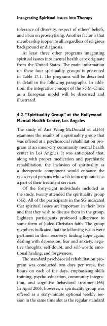 Religion and Spirituality in Psychiatry