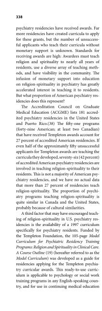 Religion and Spirituality in Psychiatry