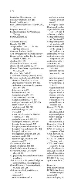 Religion and Spirituality in Psychiatry