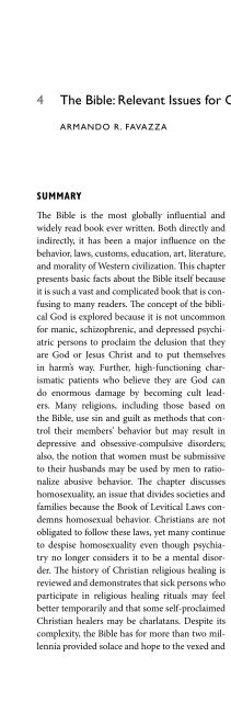 Religion and Spirituality in Psychiatry