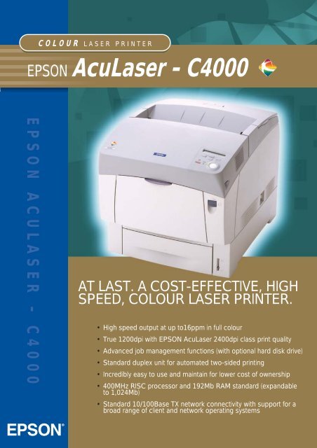 EPSON AcuLaser - C4000