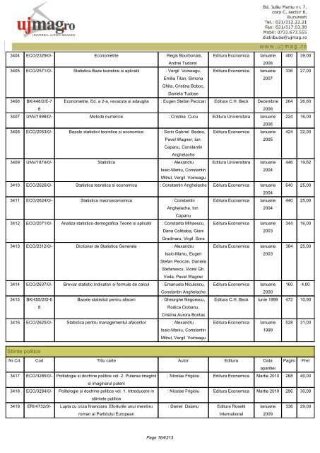 CATALOG GENERAL - UJmag