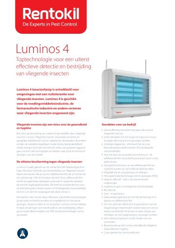 Luminos 4 leaflet downloaden (PDF) - Rentokil