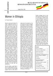german ethiopian association - Deutsch-Aethiopischer-Verein