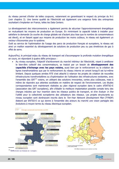 SchÃ©ma dÃ©cennal de dÃ©veloppement du rÃ©seau - RTE