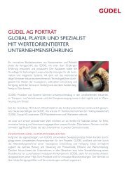 GUDEL AG portrÃ¤t DE-100621.pdf, Seiten 1-2 - GÃ¼del