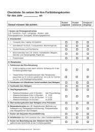 Checkliste: So setzen Sie Ihre Fortbildungskosten ... - Steuertipps.de