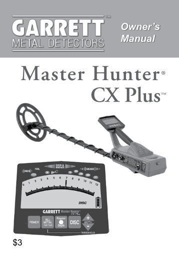 Master Hunter CX Plus - Garrett