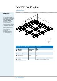 DONN® DX Fineline - USG