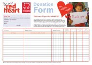 Donation Form - British Heart Foundation