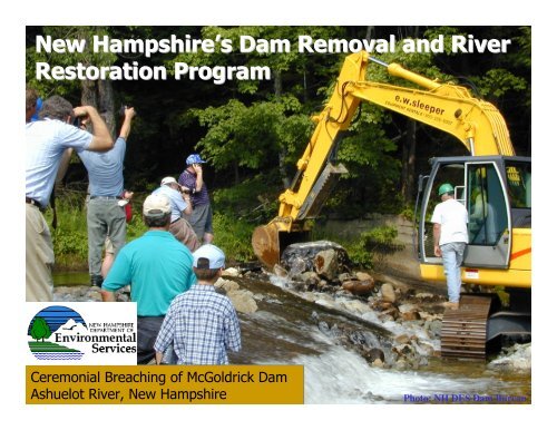 New Hampshire's Dam Removal and River Restoration Program