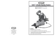 Saito™ 4-Stroke Gasoline Engines - Blade
