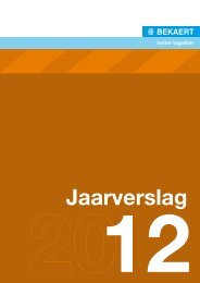 Jaarverslag - Bekaert