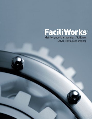 FaciliWorks CMMS Software - Desktop, Server, Hosted - NFMT